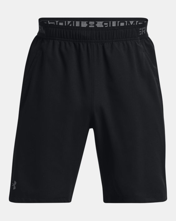 Men's UA Vanish Woven Snap Shorts in Black image number 7